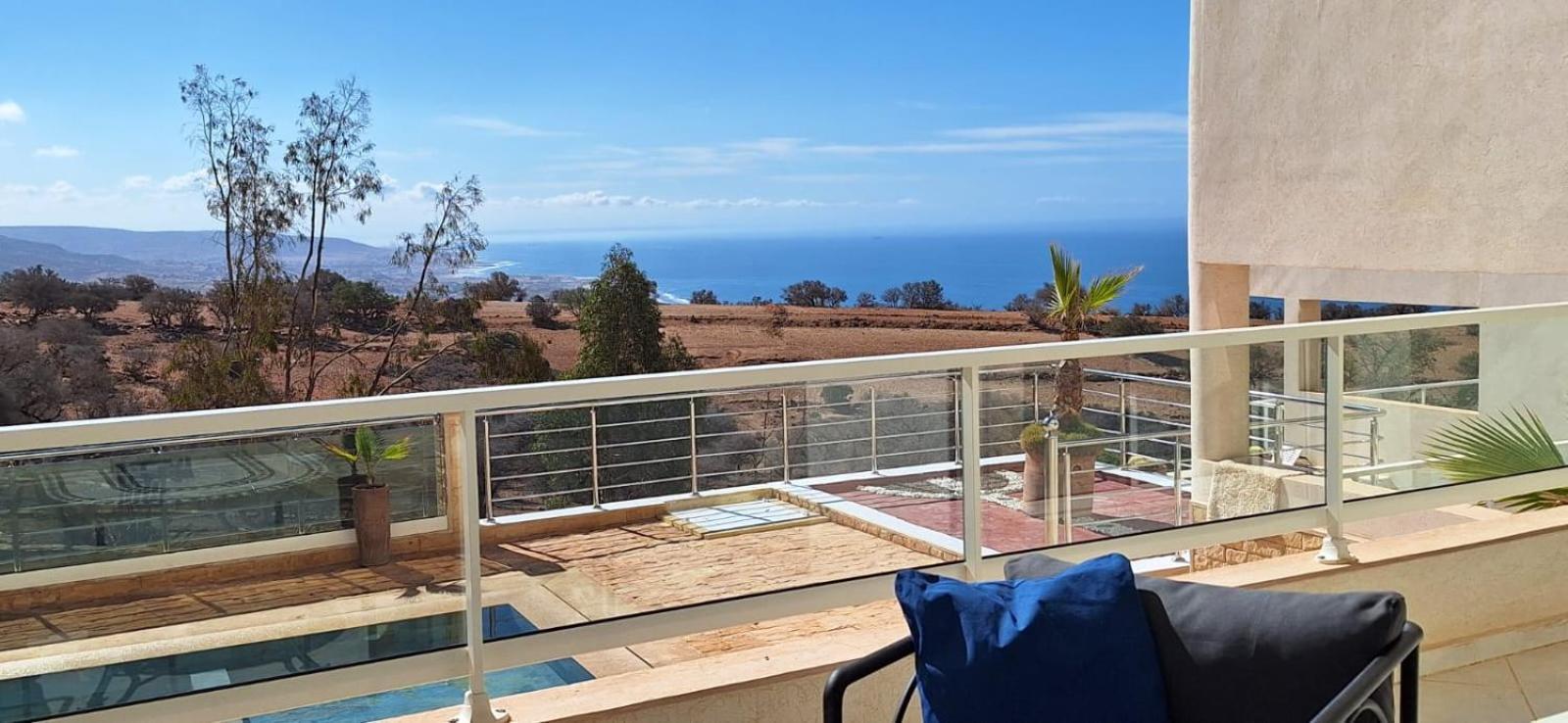 Taghazout Ocean With Pool , Fitness And Ocean View Apartment Exterior photo